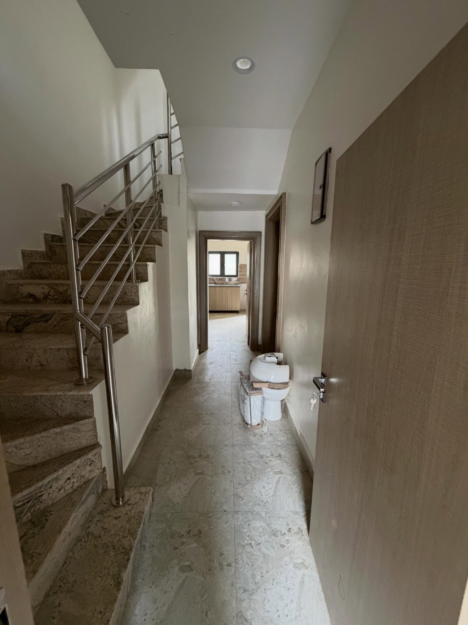two units of 4-bedroom terrace duplexes and two units of 2-bedroom flats