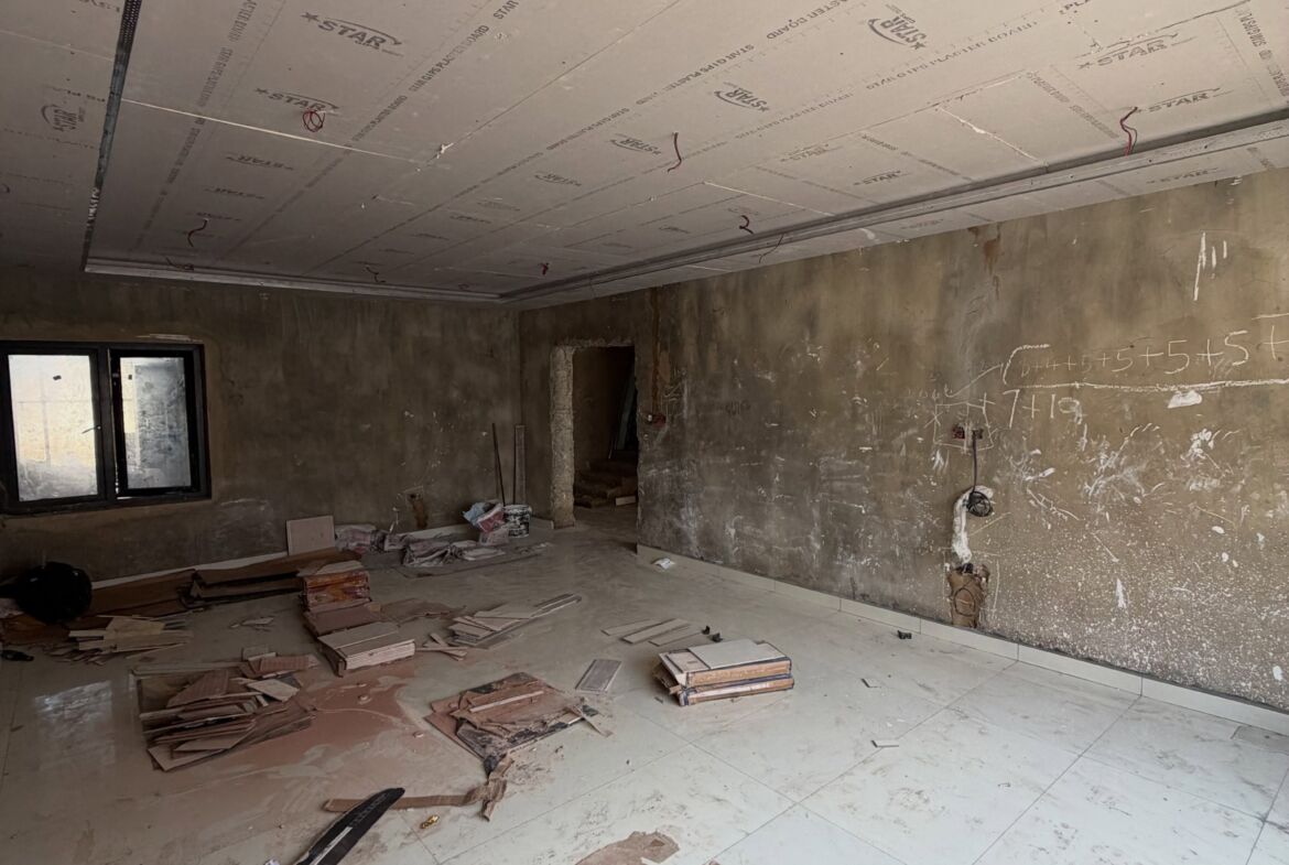 4-bedroom terrace duplex with a 1-room Boys' Quarters (BQ)