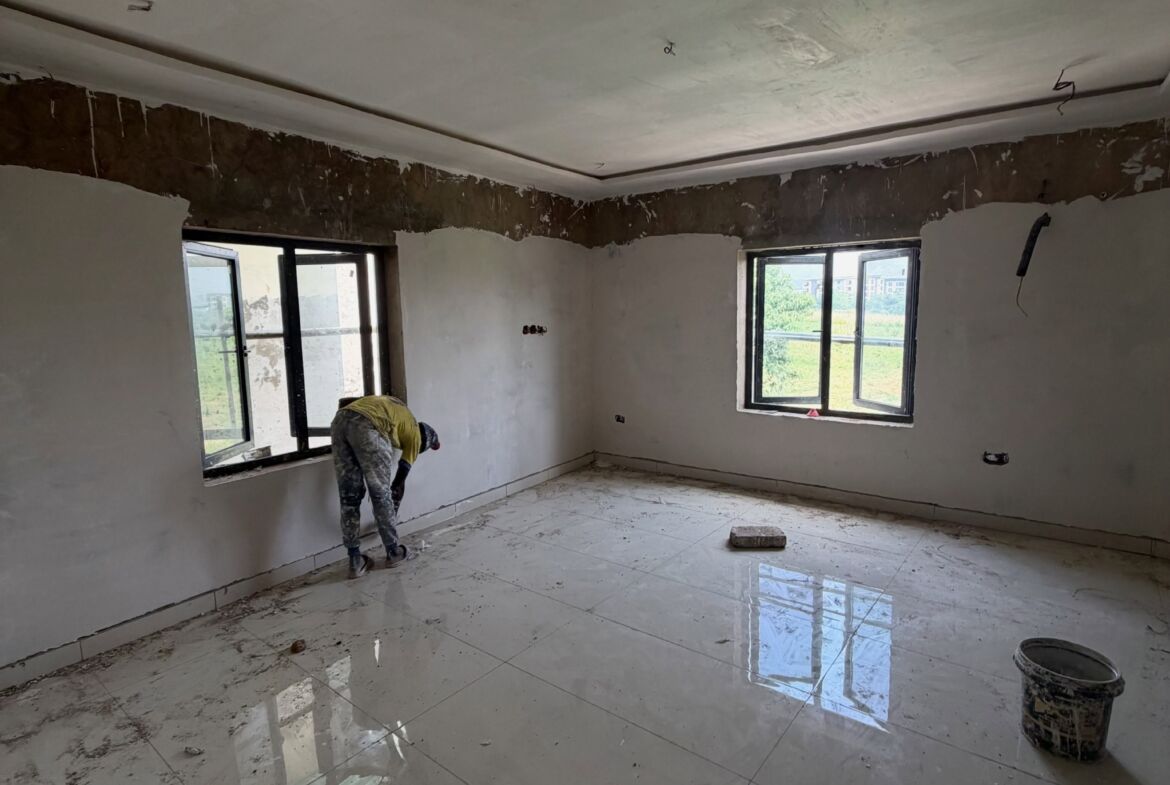 4-bedroom terrace duplex with a 1-room Boys' Quarters (BQ)