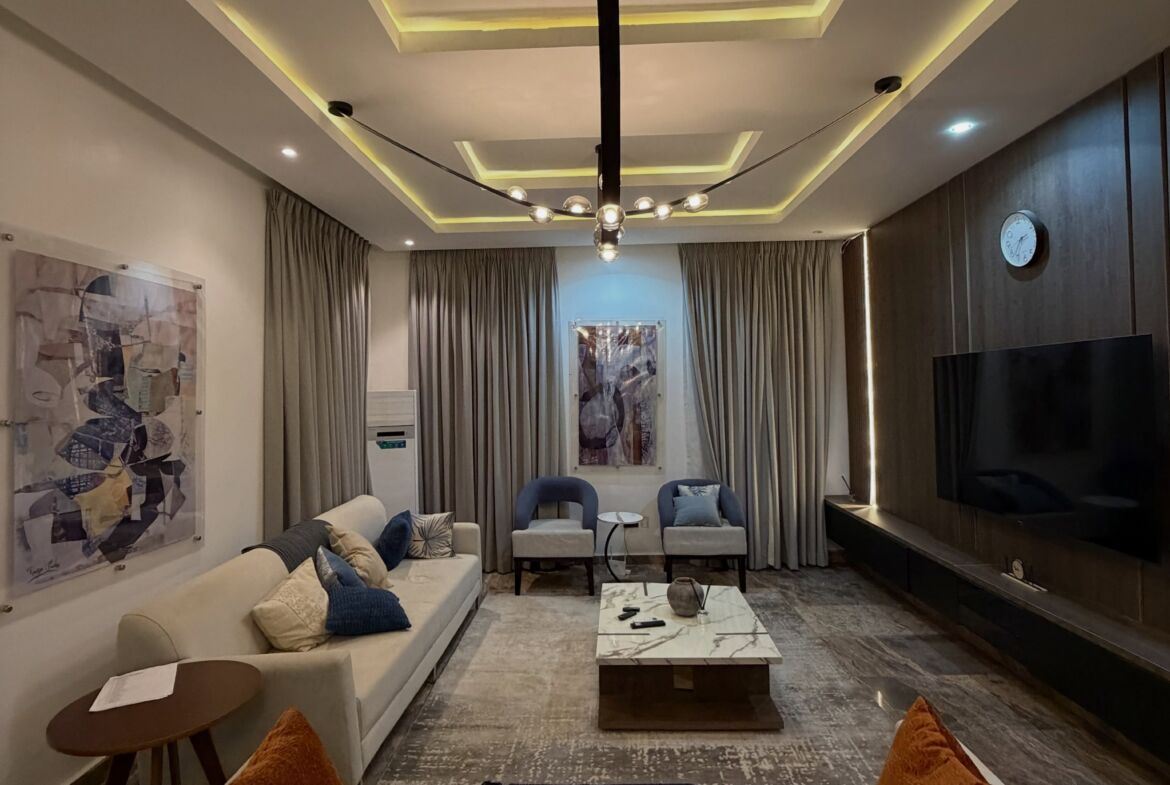 Furnished 5-bedroom detached duplex in Lifecamp, Abuja