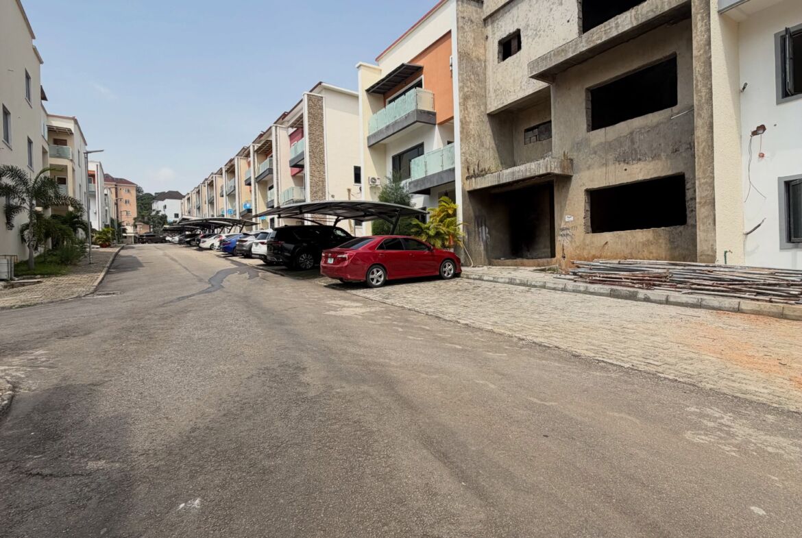 4-bedroom terrace duplex with a 1-room Boys' Quarters (BQ)