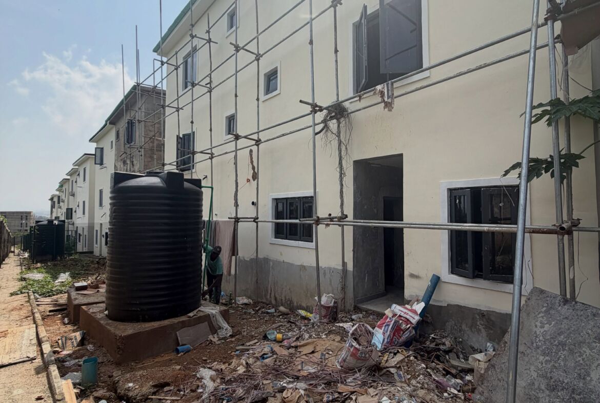 4-bedroom terrace duplex with a 1-room Boys' Quarters (BQ)