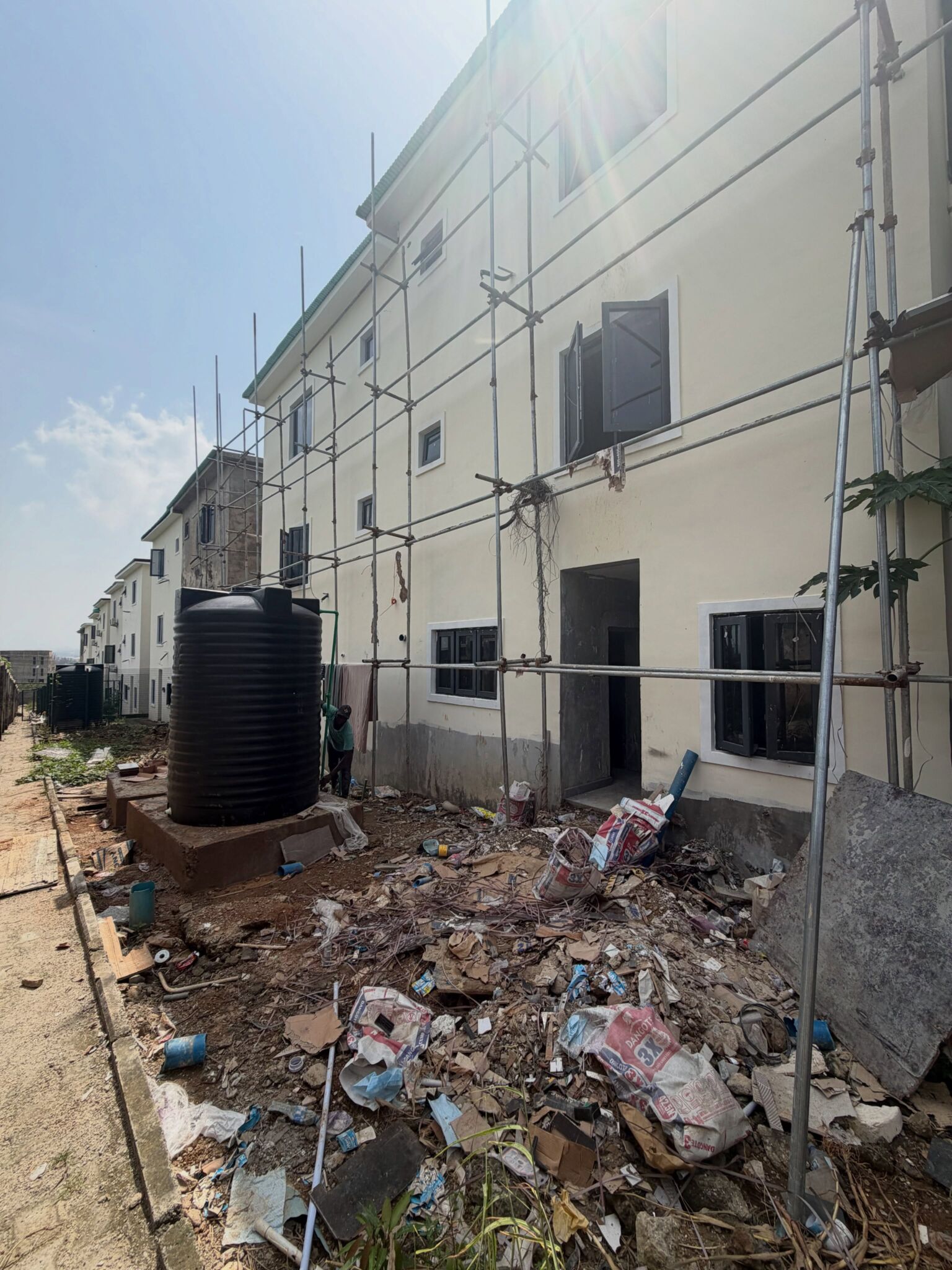 4-bedroom terrace duplex with a 1-room Boys' Quarters (BQ)