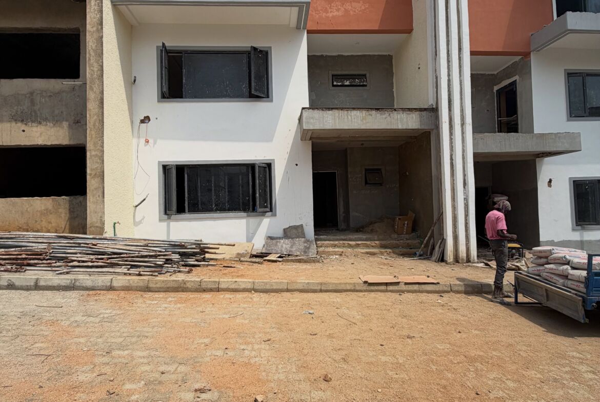 4-bedroom terrace duplex with a 1-room Boys' Quarters (BQ)