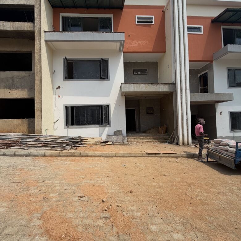 4-bedroom terrace duplex with a 1-room Boys' Quarters (BQ)