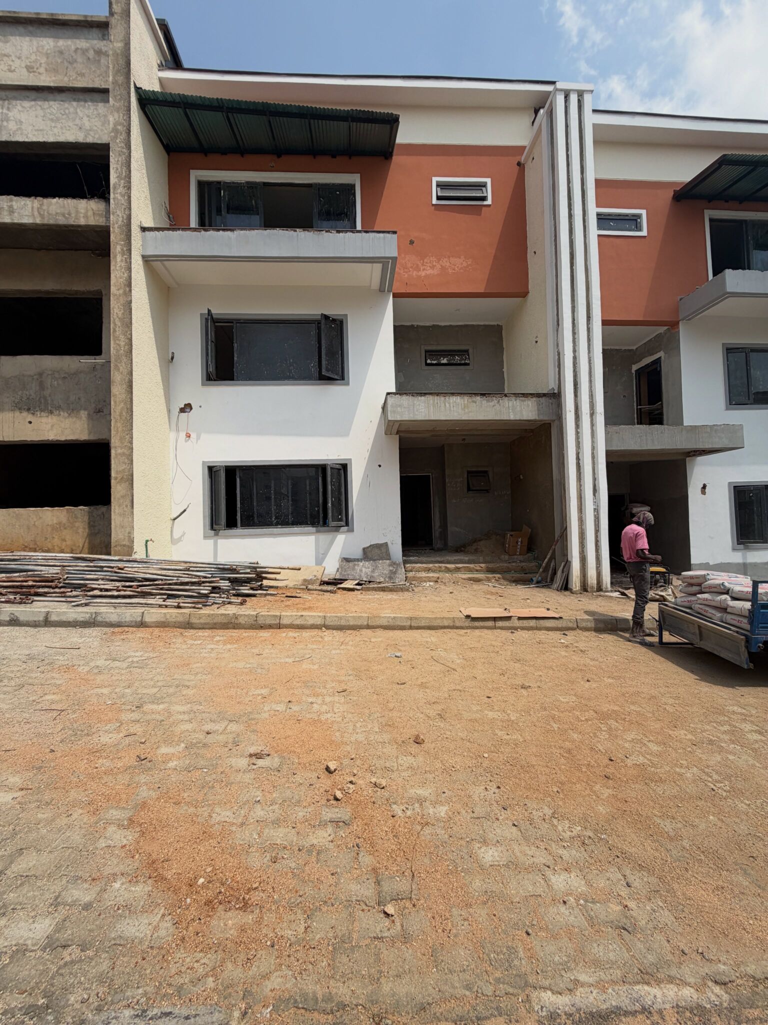 4-bedroom terrace duplex with a 1-room Boys' Quarters (BQ)