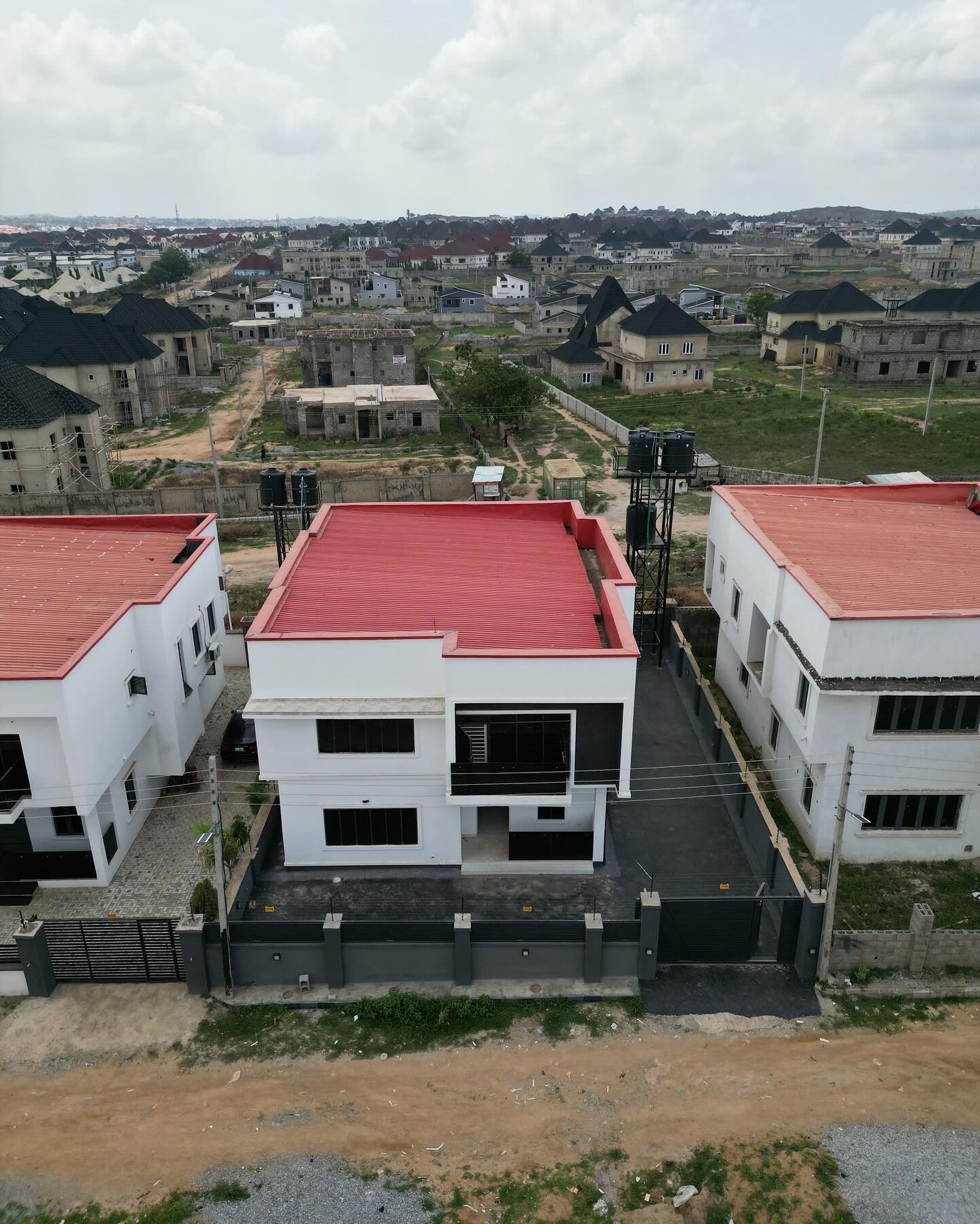 brand-new 4-bedroom detached duplex in Crown Vista City Estate, Lugbe, Abuja