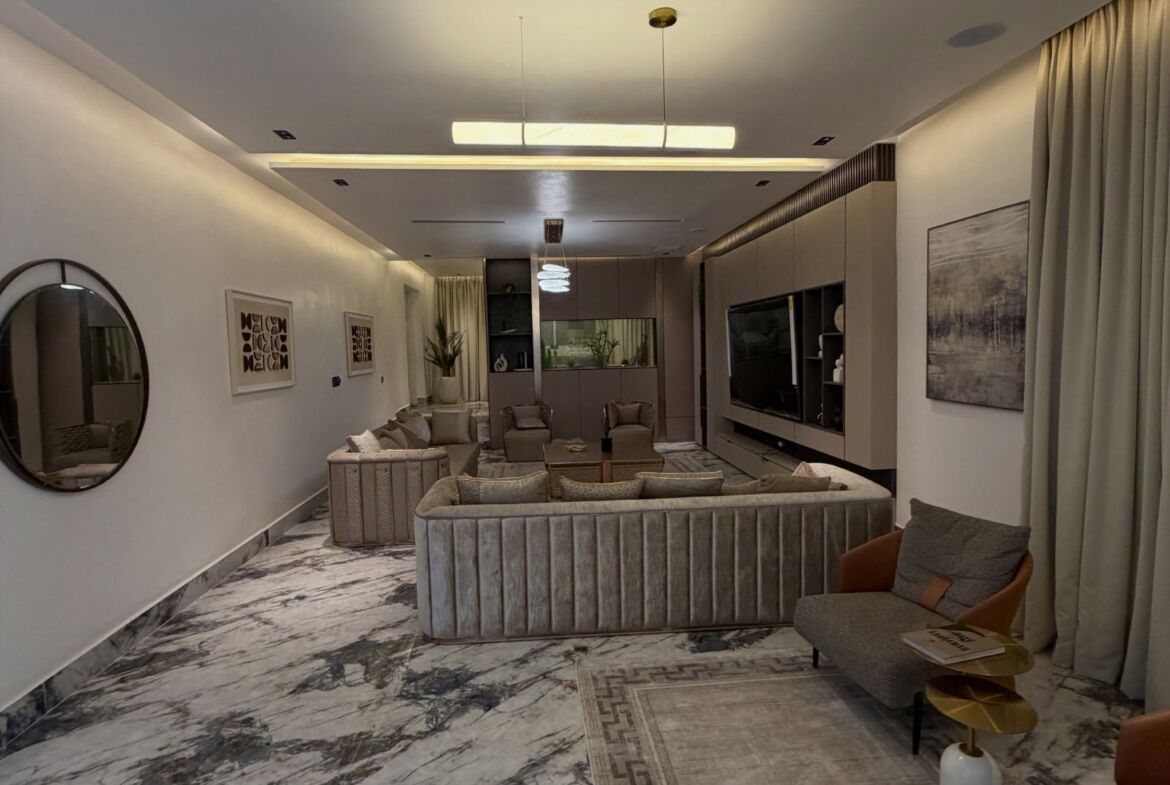 brand-new furnished 5-bedroom detached duplex in Asokoro, Abuja