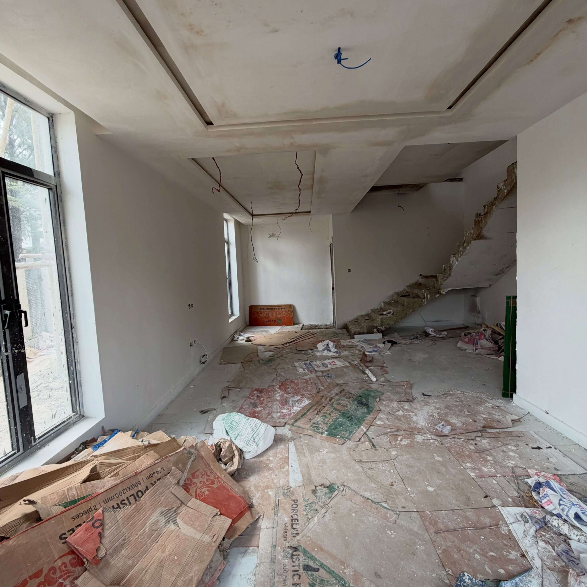 semi-finished 5-bedroom terrace duplex in Asokoro Main, Abuja