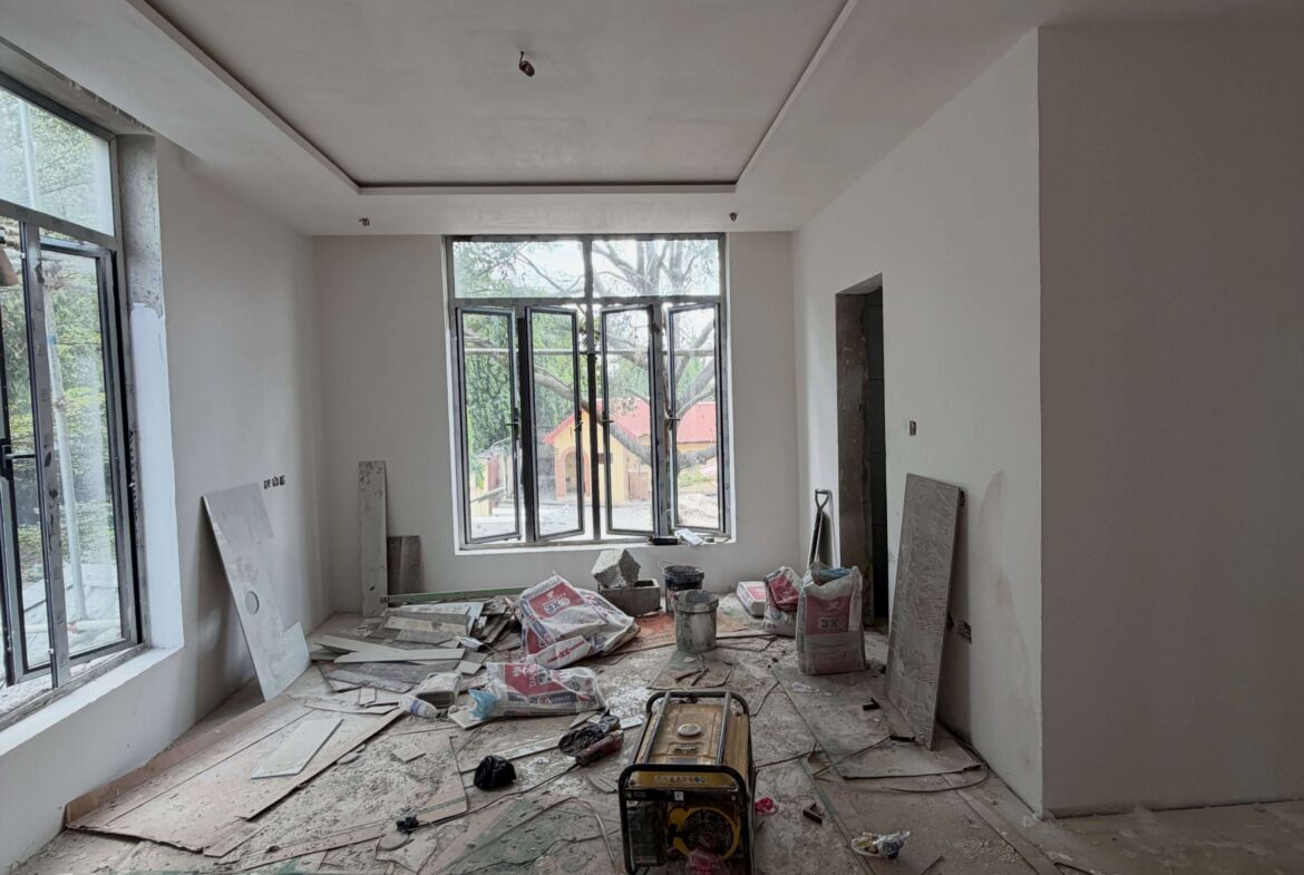semi-finished 5-bedroom terrace duplex in Asokoro Main, Abuja