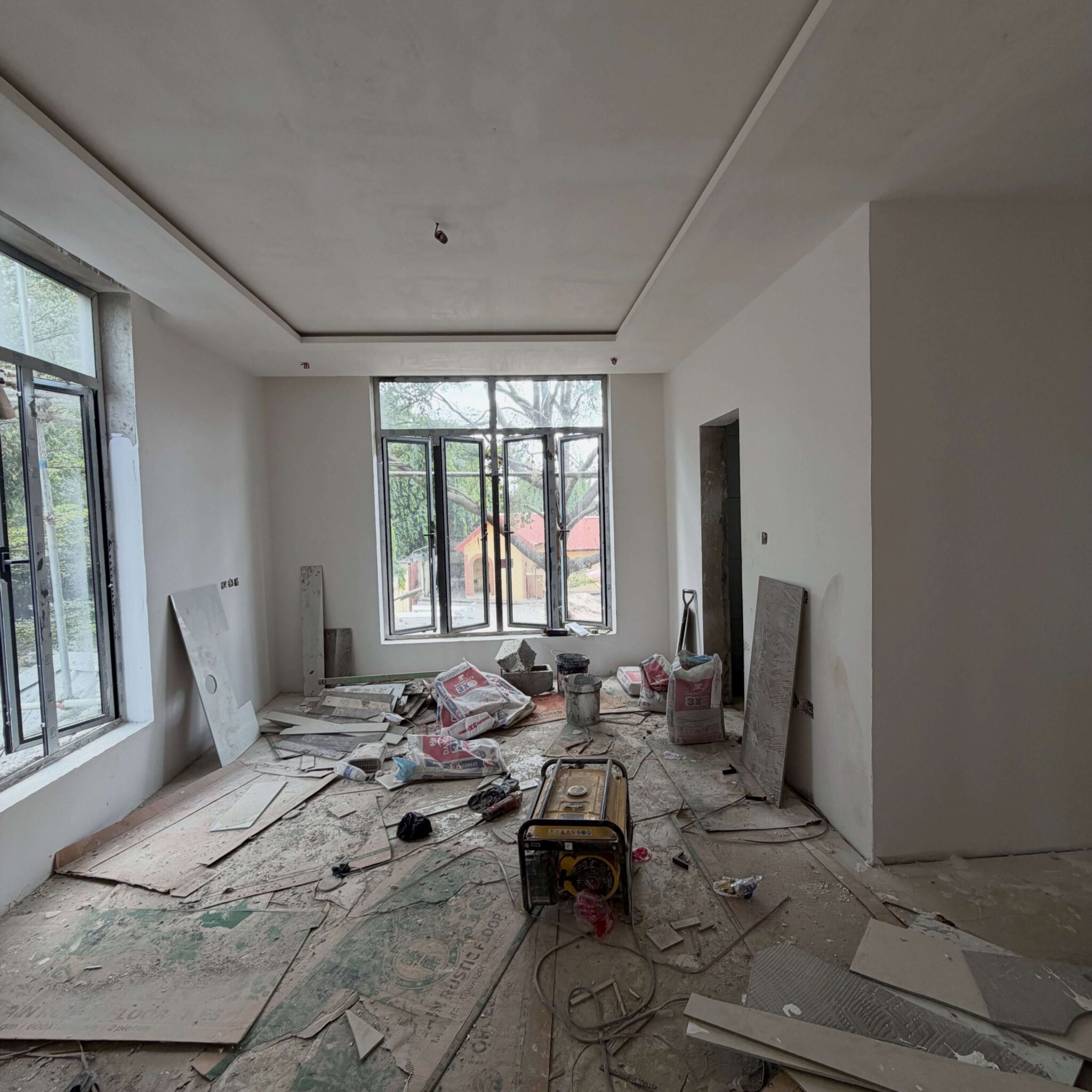 semi-finished 5-bedroom terrace duplex in Asokoro Main, Abuja