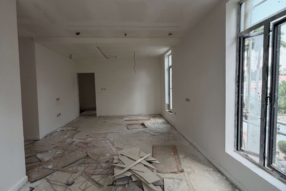 semi-finished 5-bedroom terrace duplex in Asokoro Main, Abuja