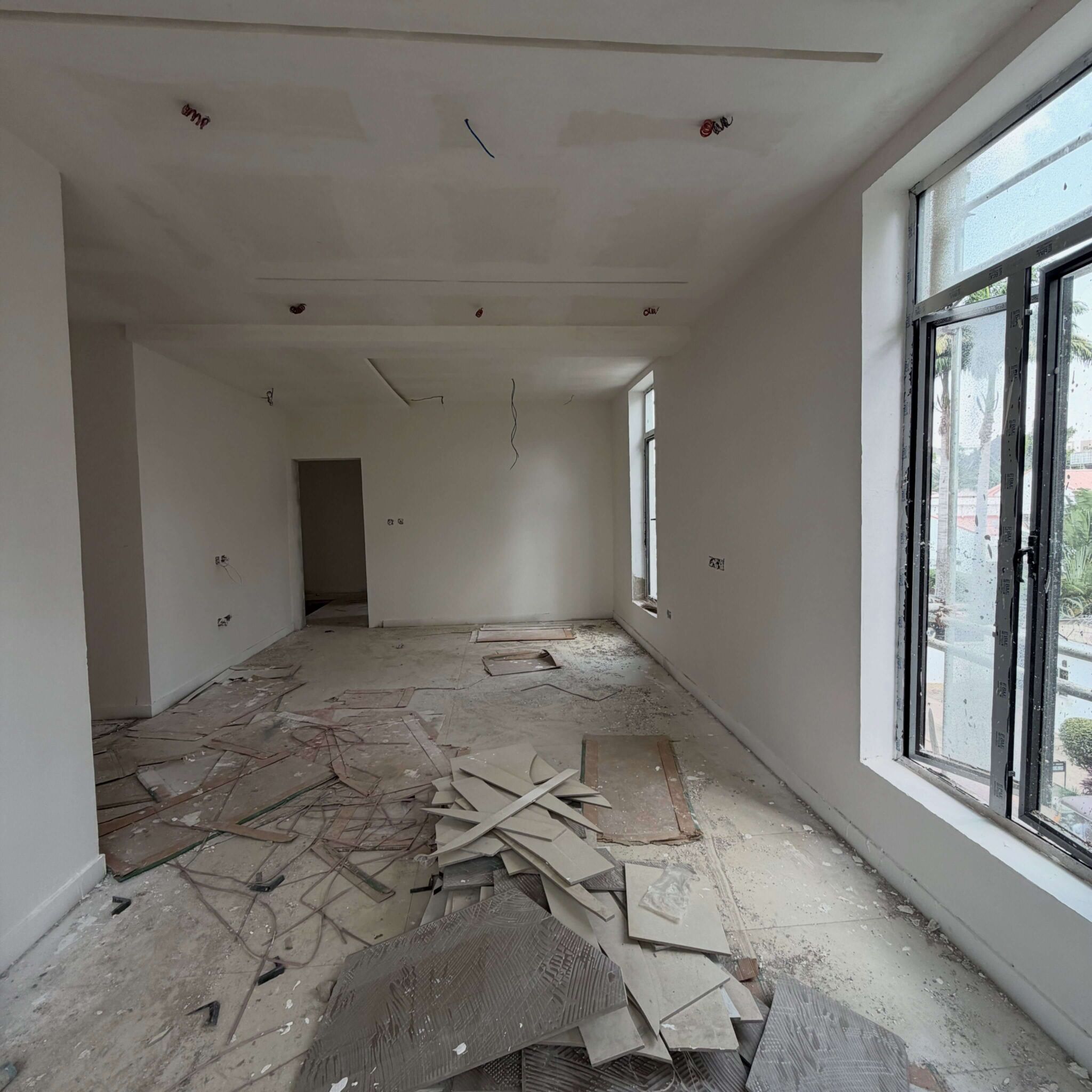 semi-finished 5-bedroom terrace duplex in Asokoro Main, Abuja