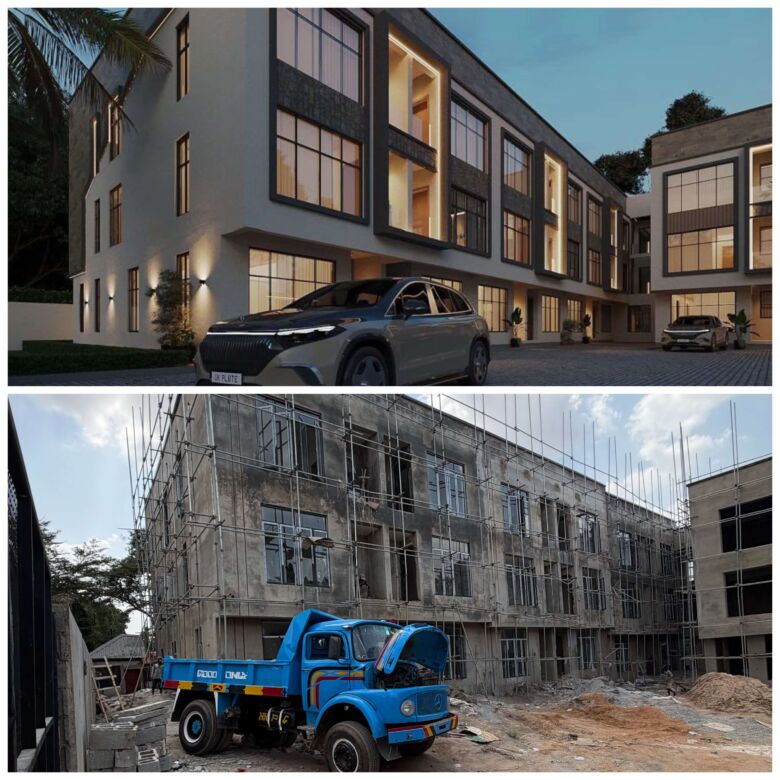 semi-finished 5-bedroom terrace duplex in Asokoro Main, Abuja