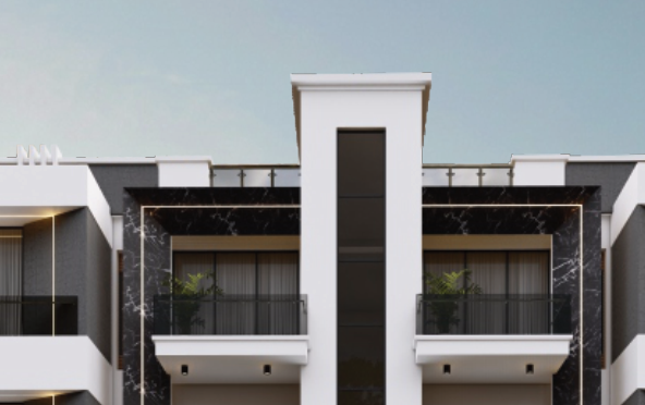 2 Bedroom Block of Apartment design, Mshel Hutu Exclusive, Centenary City Abuja