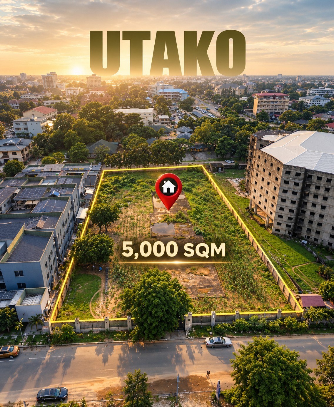 5,000sqm Residential Land for Sale in Utako, Abuja