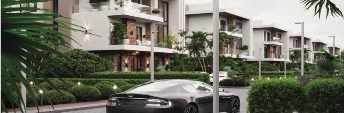 Miira Villas exterior estate render