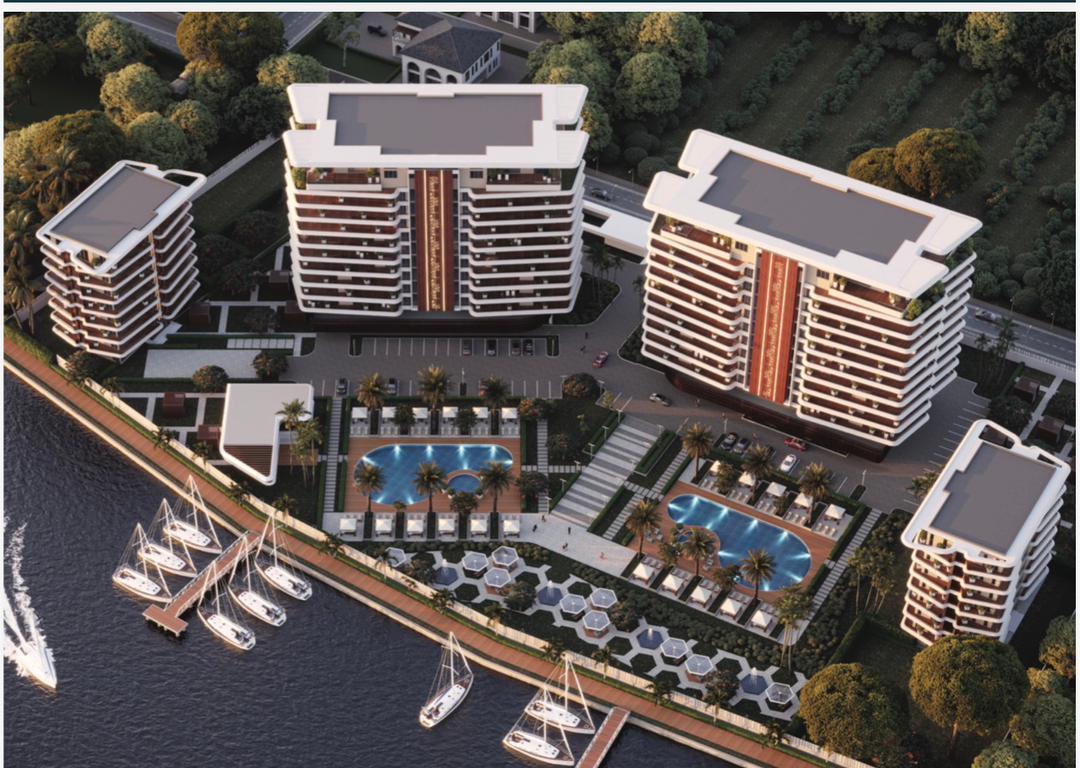 The Shore waterfront apartment development render