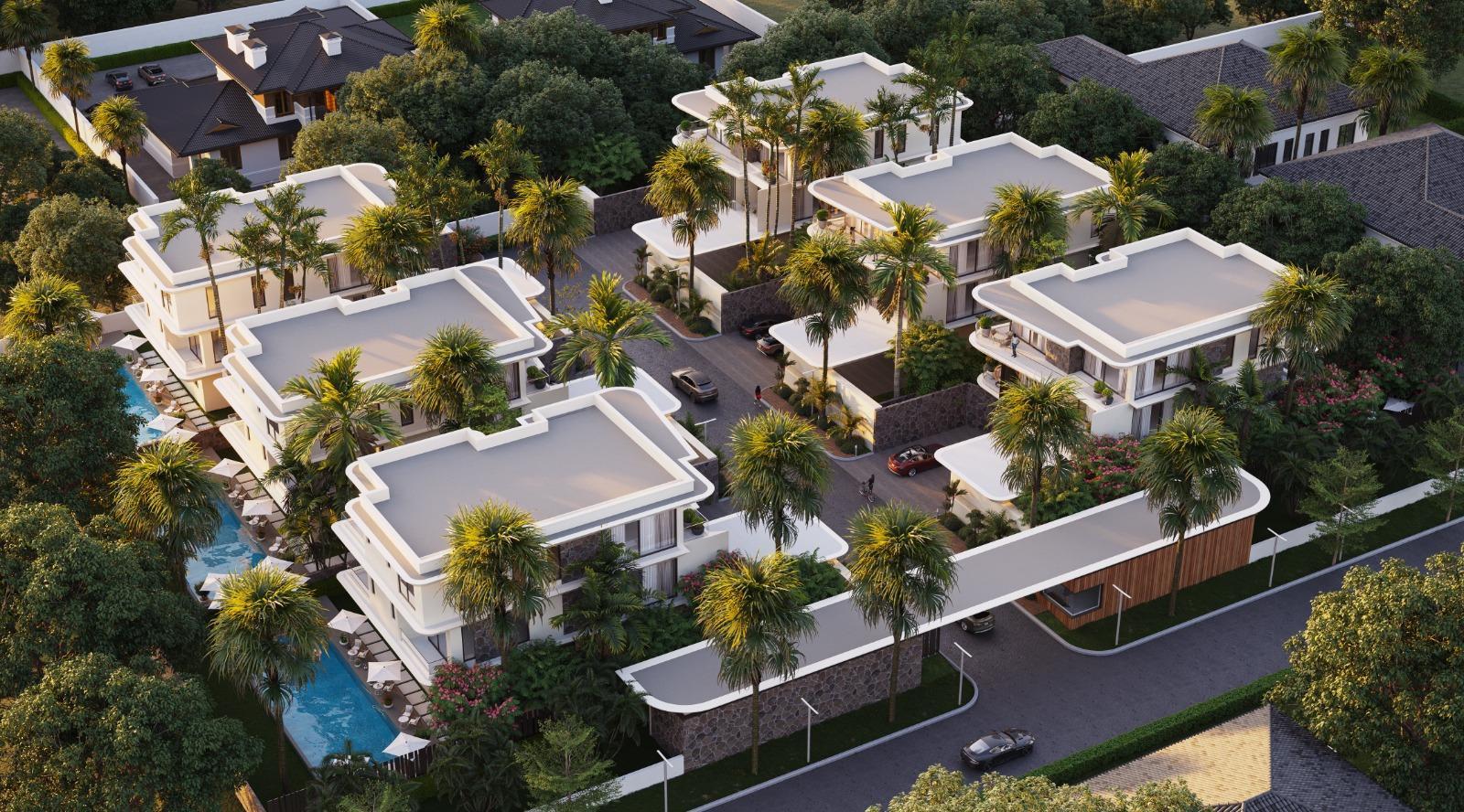 The Six luxury villa estate render